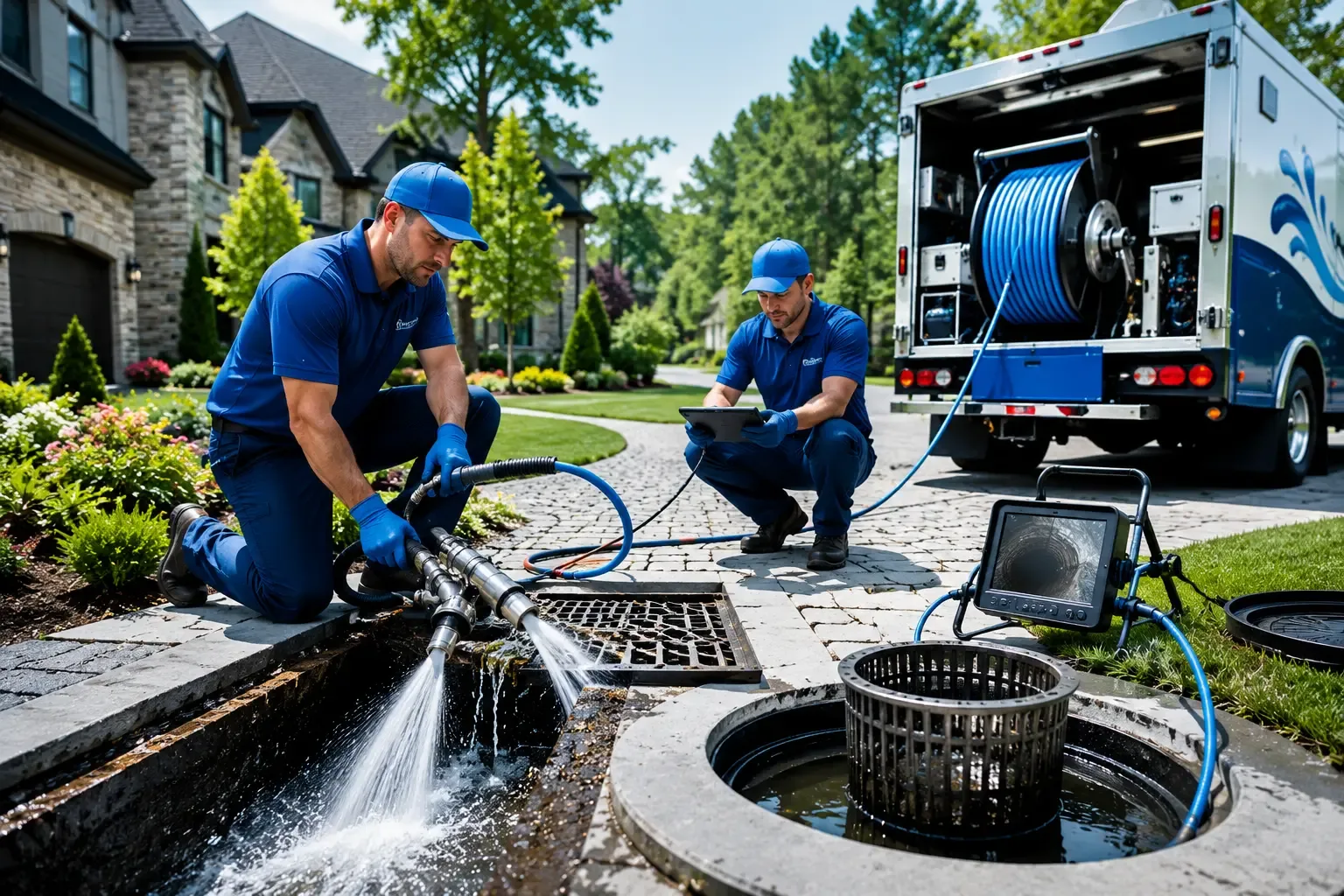 Local outdoor drain cleaning professionals in Union City, OH