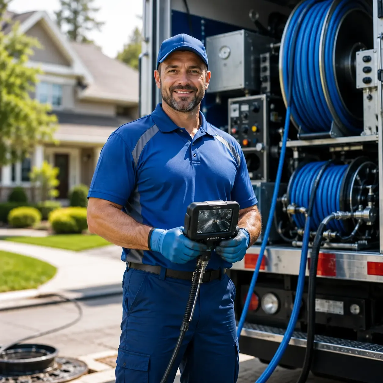 Local outdoor drain cleaning specialists in Union City, OH